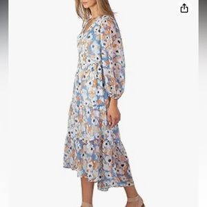 Joie Limited Edition Ladies Printed Maxi Dress 2XL